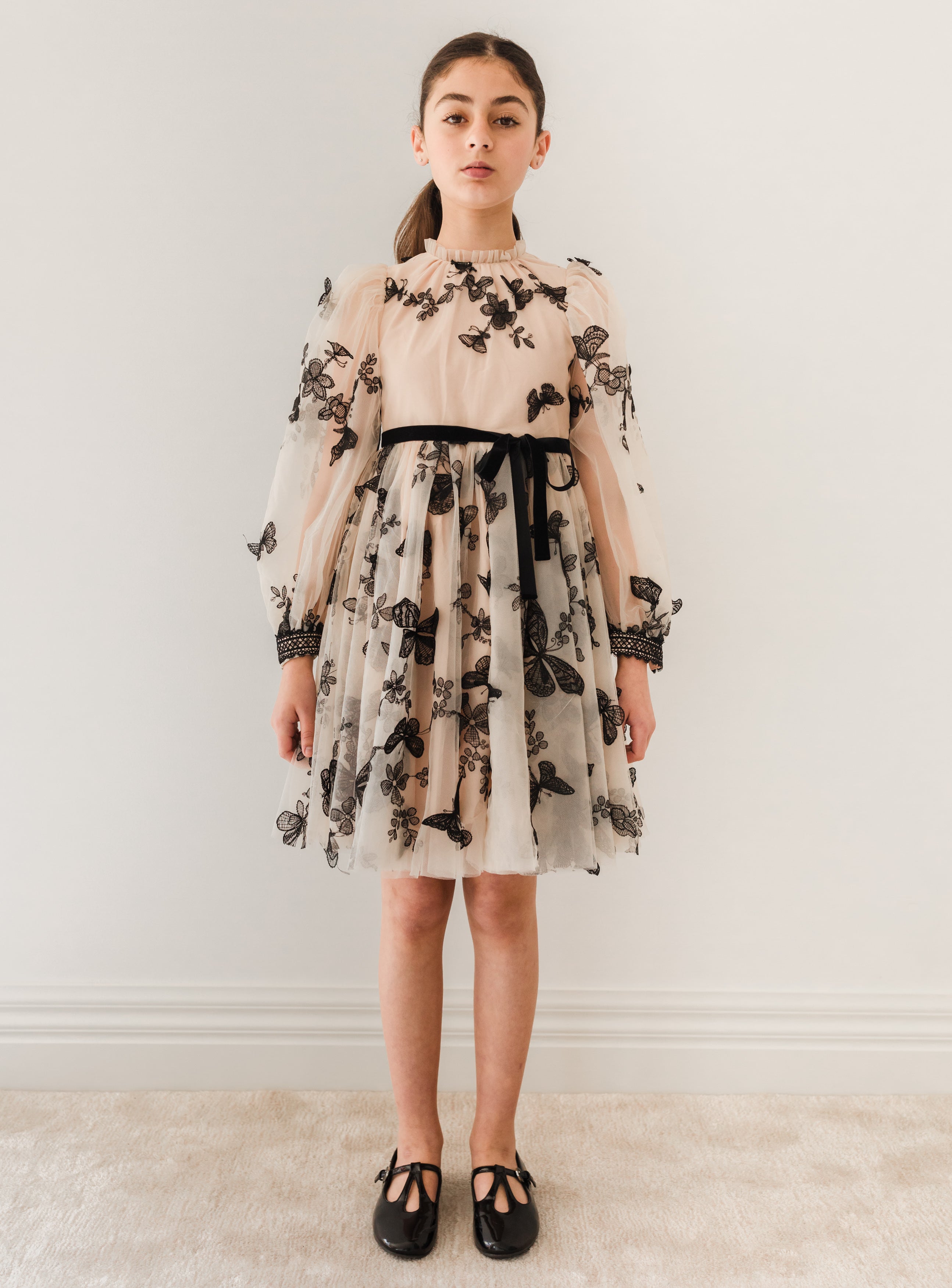 PETITE AMALIE BUTTERFLY TULLE DRESS Little Women Too PETITE AMALIE BUTTERFLY TULLE DRESS Little Women Too