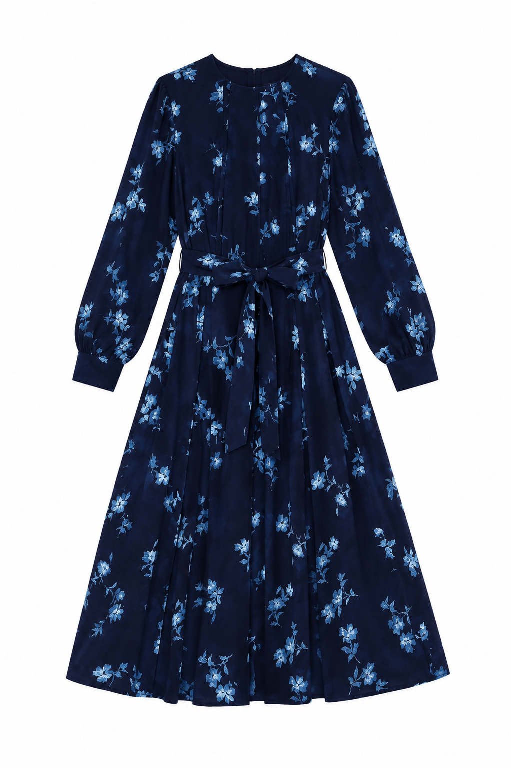 KIERA FLORAL WRAP TIE WAIST DRESS