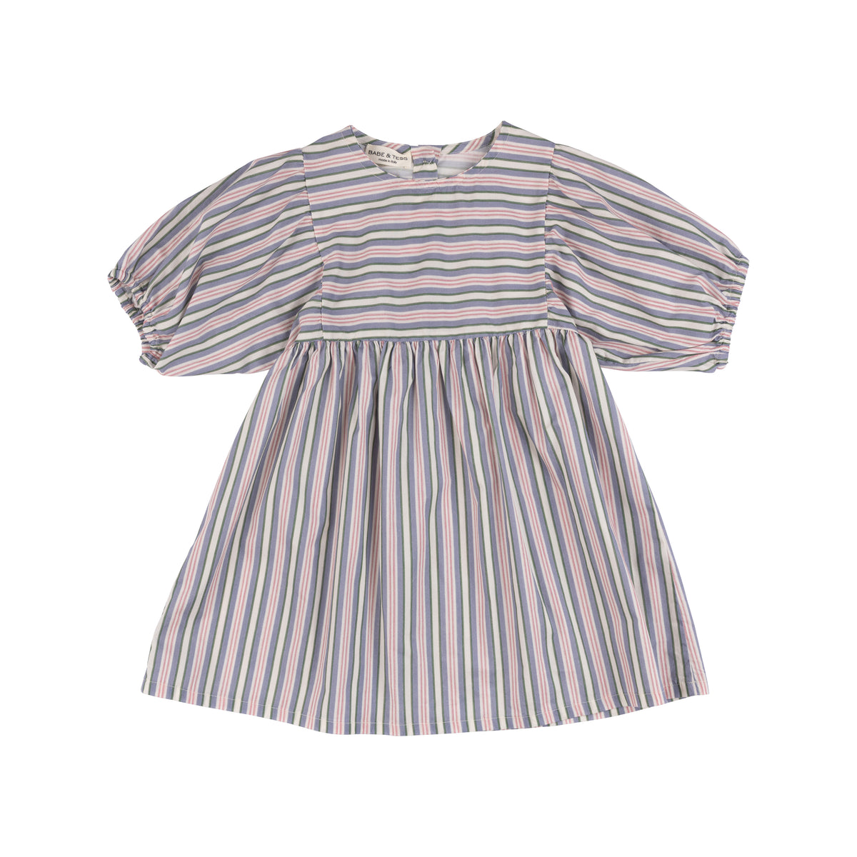 BABE AND TESS AUROROA MINI ROSE FLOWER PRINT DRESS