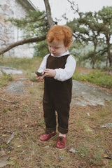 KIN KIN LONG PANT POCKET ROMPER