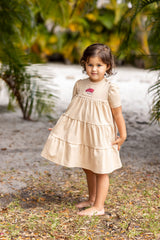 POUF S/S FRENCH DRESS