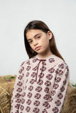 BEBE ORGANIC ESTHER COLLAR SWEATER