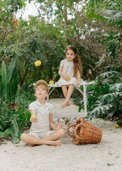 ELYS & CO. FRUIT PRINT POLO