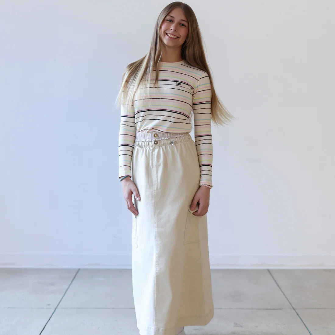 ONE TWENTY DOUBLE POCKET SKIRT
