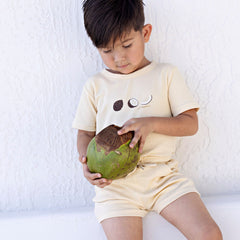 JAYBEE 2PC COCONUT TEE WITH SHORTS SET
