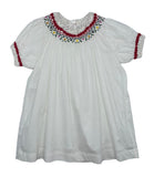 LONE FEATHER CROCHET GARDEN DRESS