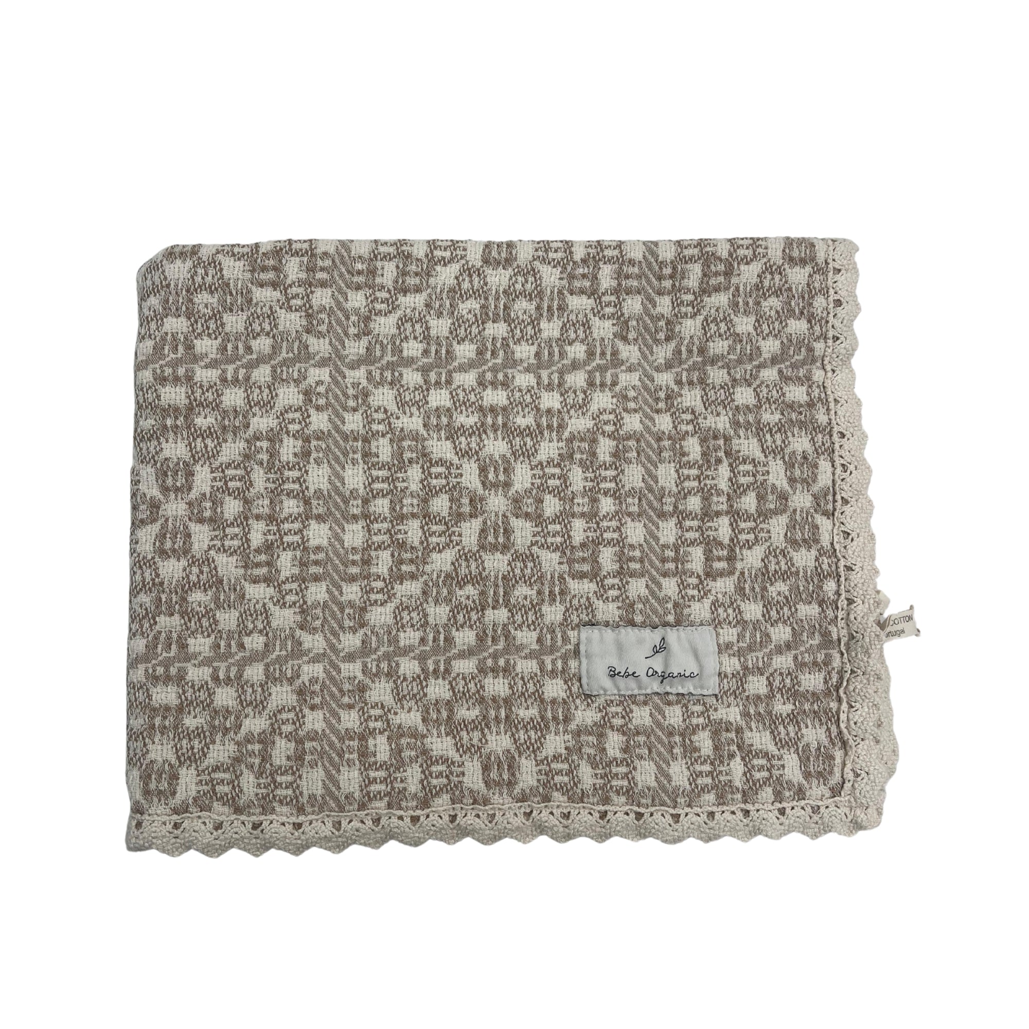 BEBE ORGANIC CROCHET BLANKET