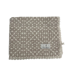 BEBE ORGANIC CROCHET BLANKET