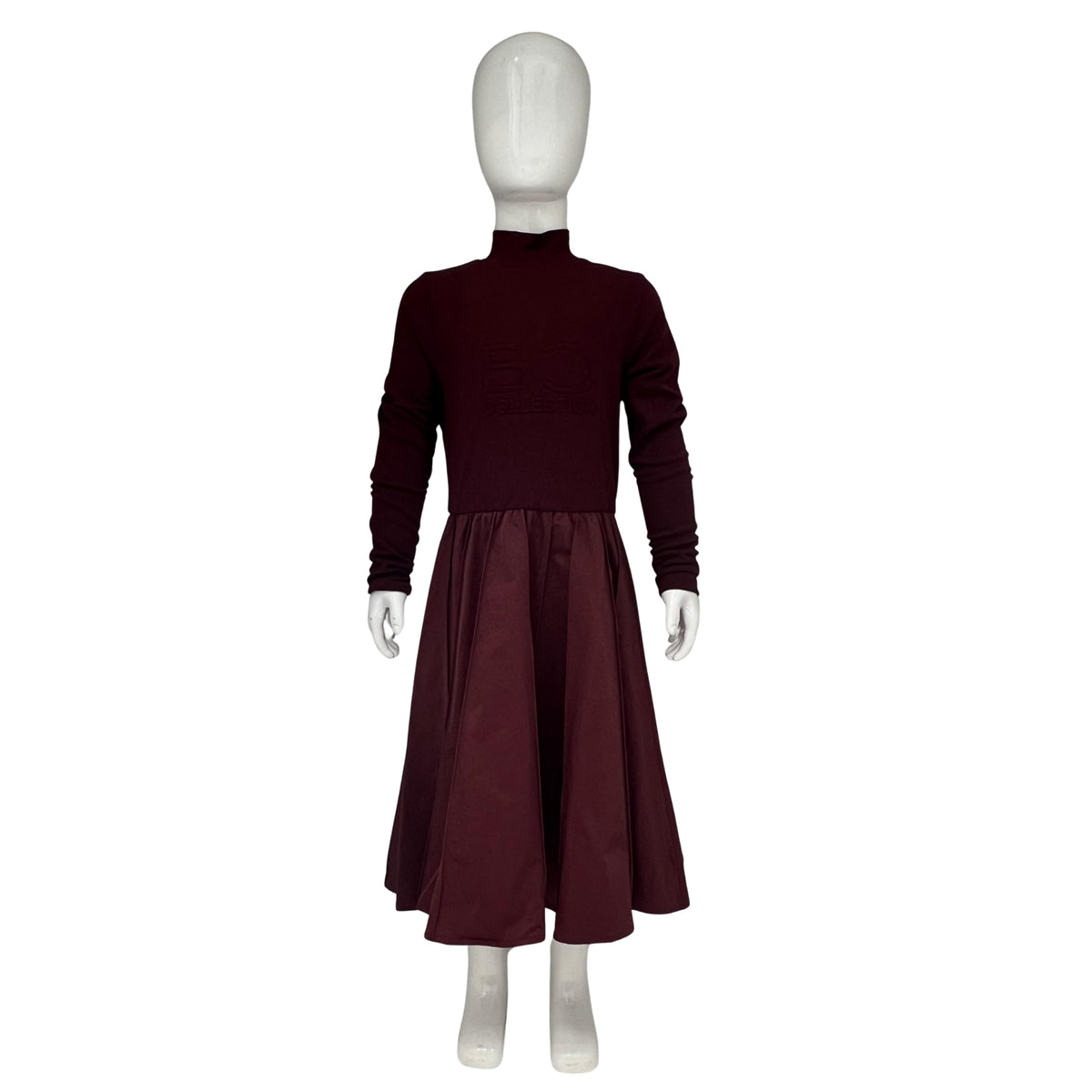 BACE COLLECTION MOCKNECK CARGO DRESS