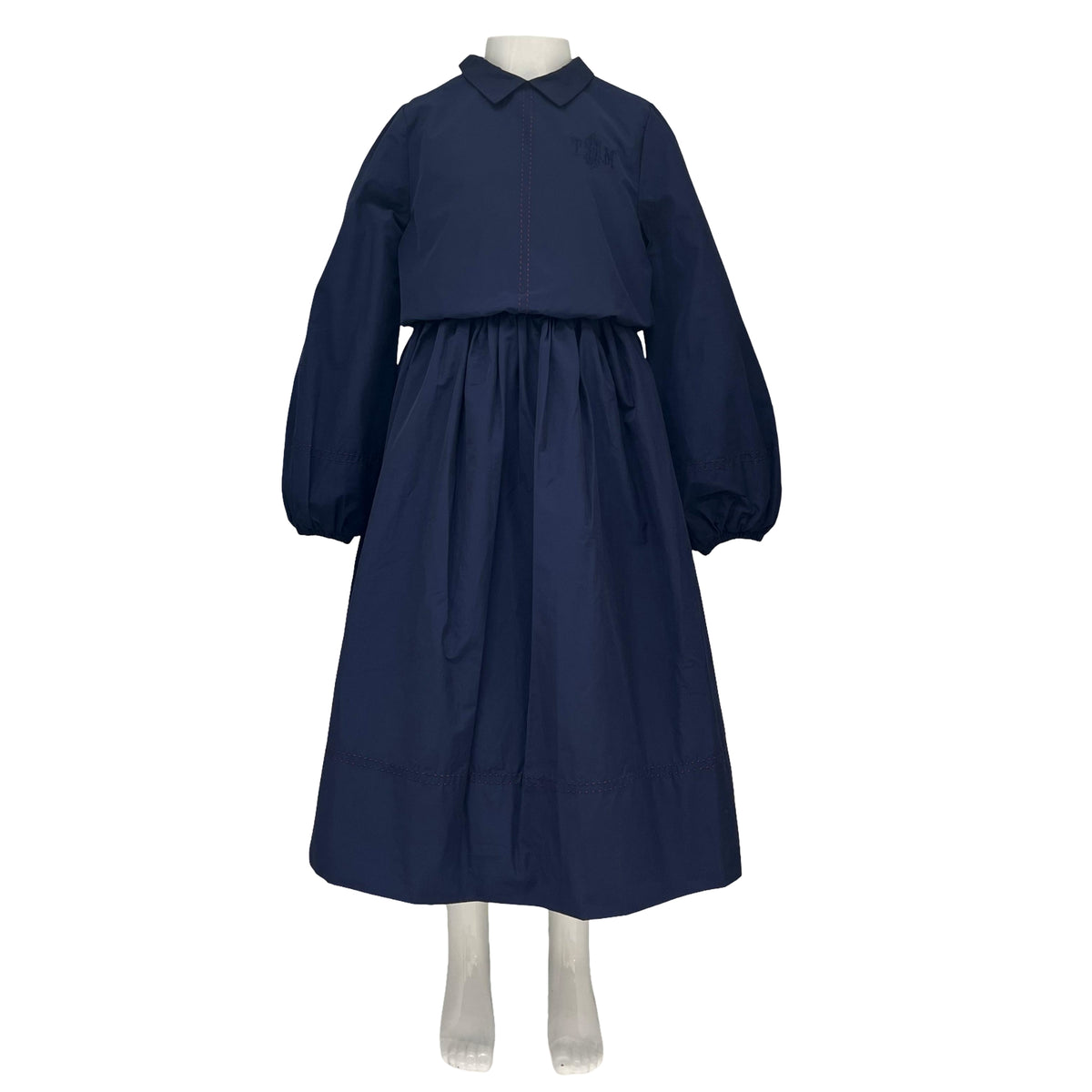THE MIDDLE DAUGHTER 2PC STITCH CROP TOP WITH SKIRT