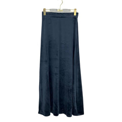 MADISON & PARK VELVET A-LINE MIDI SKIRT