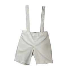 CARMINA VELVET OVERALL SHORT