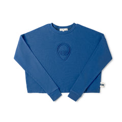 BIRNHAM ON THE SEA 2PC TEEN CROPPED LOGO TEE WITH A-LINE SKIRT