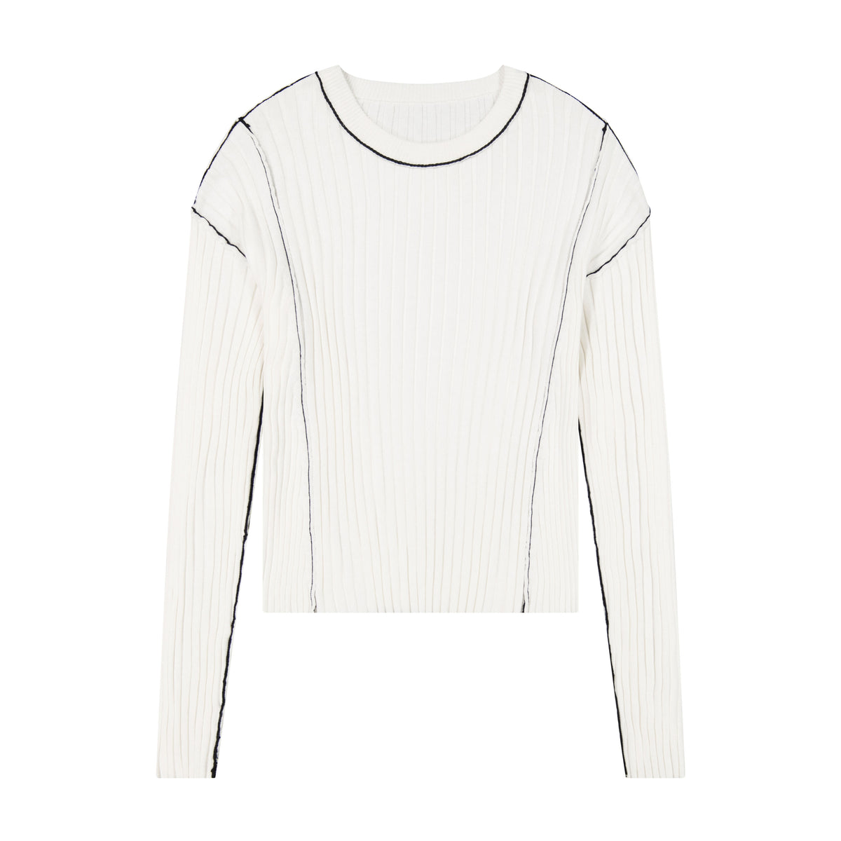 N.M. RIBBED SWEATER