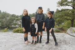KIN KIN LONG SLEEVE BUTTON DOWN SHIRT