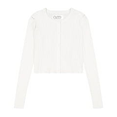 N.M. RIBBED CARDI