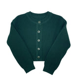 BZzy STYLE SOLID KNIT CARDIGAN
