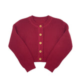 BZzy STYLE SOLID KNIT CARDIGAN