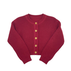 BZzy STYLE SOLID KNIT CARDIGAN