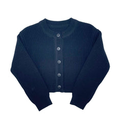 BZzy STYLE SOLID KNIT CARDIGAN