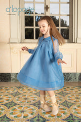 ALAPAGE GLISS RHINESTONE ORGANZA DRESS