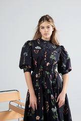 HEV FLORAL SMALL BUTTON DRESS