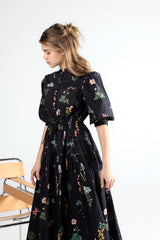 HEV FLORAL SMALL BUTTON DRESS