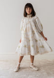 PETITE AMALIE DOILY APPLIQUE VOILE DRESS