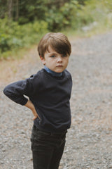 FARREN & ME OVERSIZED TURTLENECK SWEATSHIRT