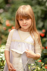 LONE FEATHER CLUNY PIN STRIPE HEM JUMPER