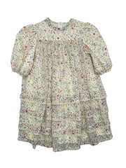 LONE FEATHER CHIFFON GARDEN DRESS