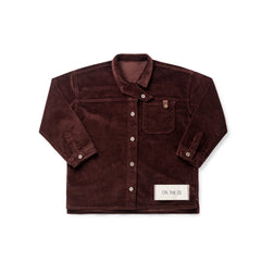 BIRNHAM ON THE SEA CROSSOVER CORDUROY COLLAR SHIRT