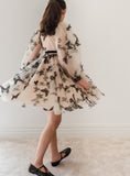 PETITE AMALIE BUTTERFLY TULLE DRESS