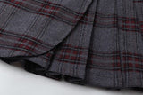 LIMONANA PLAID SKIRT