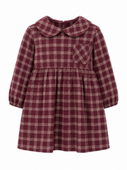BABE AND TESS CLARA CHECKED DRESS