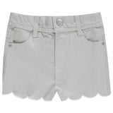 JAYBEE SCALLOPED BIKER SHORTS