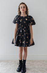 PETITE AMALIE PETITE ROSEBUD CORD DRESS