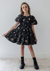PETITE AMALIE PETITE ROSEBUD CORD DRESS