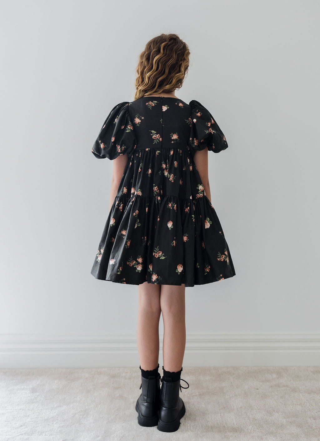 PETITE AMALIE PETITE ROSEBUD CORD DRESS