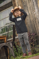 JAYBEE SHERPA PATCH SWEATSHIRT
