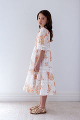 PETITE AMALIE DITSY FLORAL LACE SHIRT DRESS