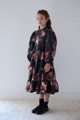 PETITE AMALIE FLORAL POPLIN DRESS