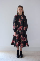 PETITE AMALIE FLORAL POPLIN DRESS