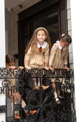 NOU NELLE CRUSHED VELOUR TIE DRESS