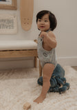 CREW MINI DENIM OVERALL BUBBLE