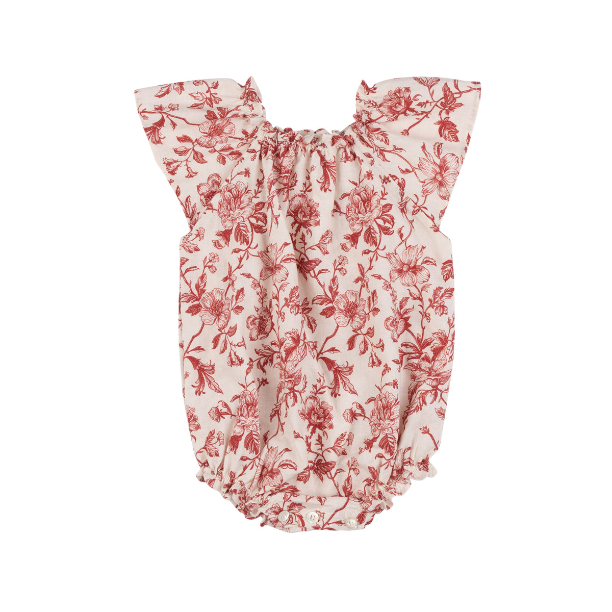 BABE AND TESS TUTINA FLOWER PRINT ROMPER