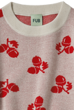 FUB ACORN PRINT SWEATER