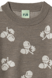 FUB ACORN PRINT SWEATER