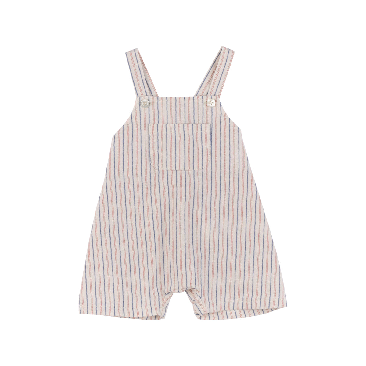 BABE AND TESS STRIPED OVERALLS