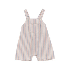 BABE AND TESS STRIPED OVERALLS